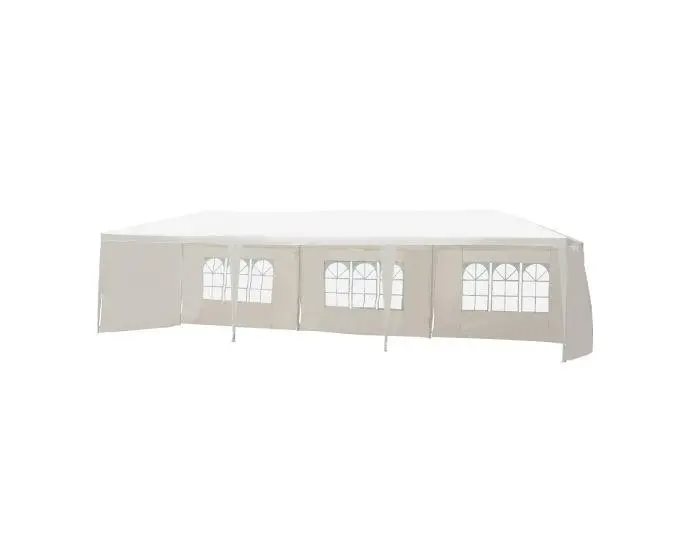 Палатка-шатер GAZEBO 3×9 м белая