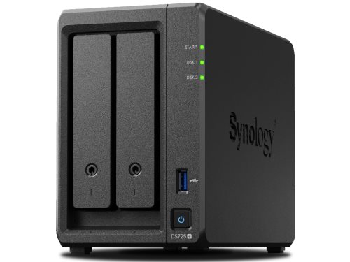 Server de stocare (NAS) SYNOLOGY DS725+ 2-bay AMD Ryzen 2-core