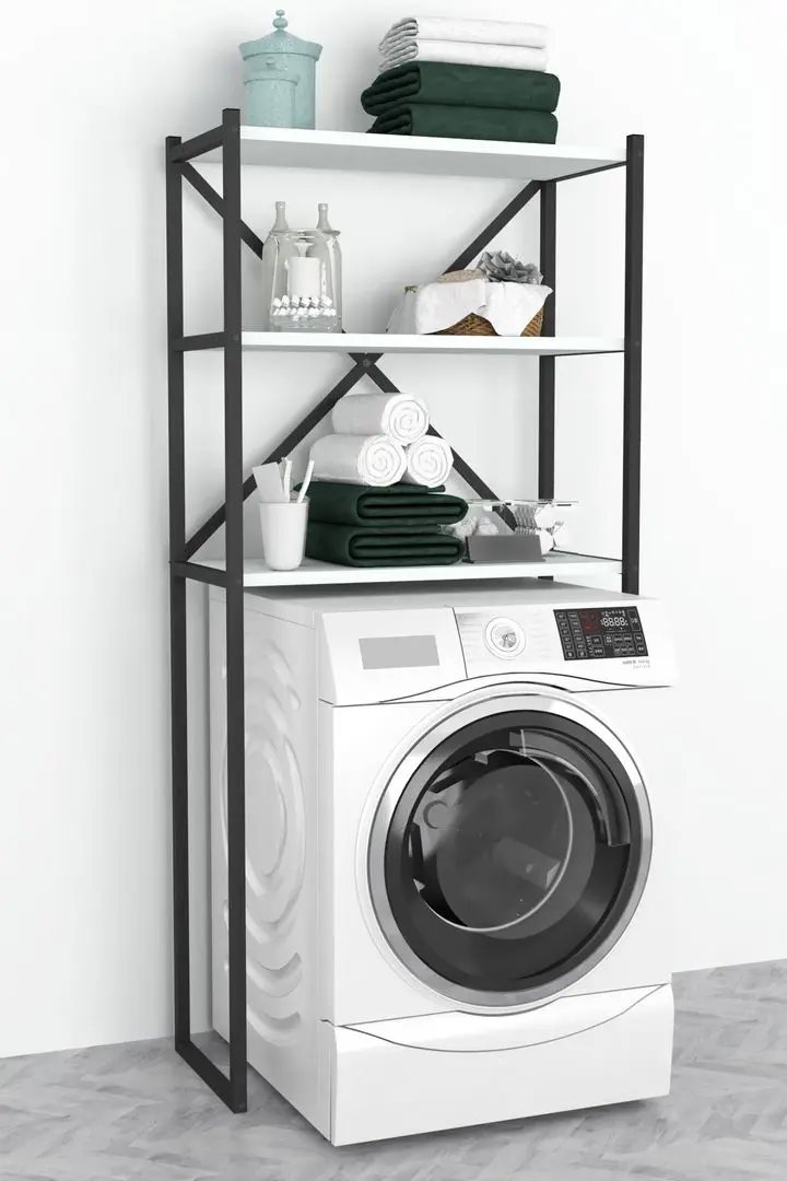 Стеллаж Bofigo 66x34x160см White