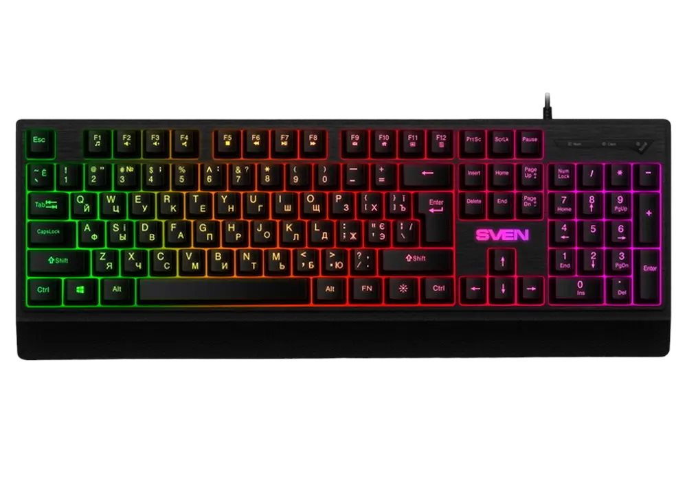 Tastatură SVEN KB-C7150EL, Black