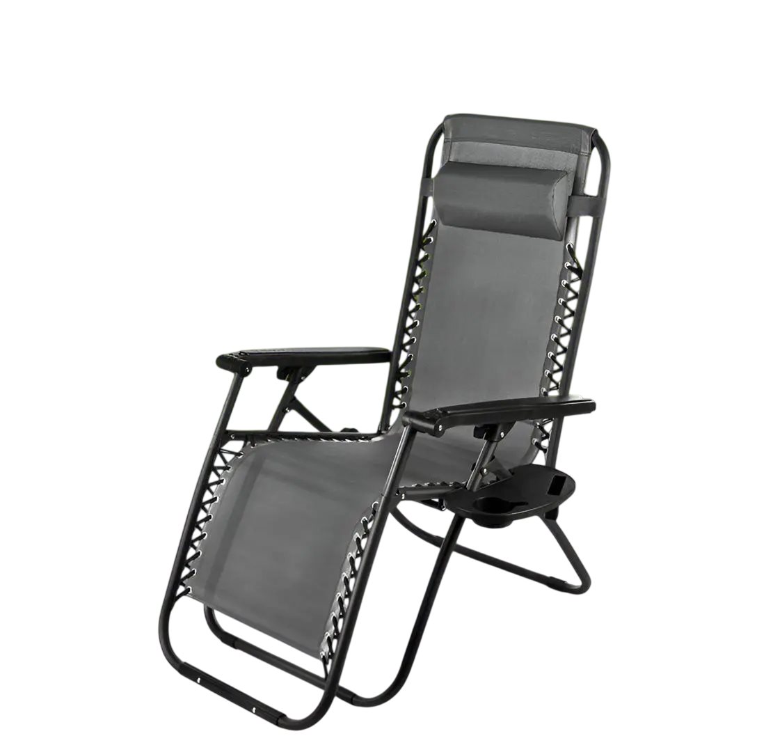 Шезлонг GardenLine LEZ5758, Grey