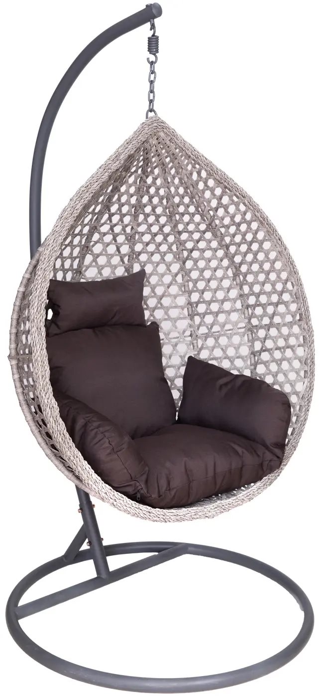 Кресло-кокон Chomik FAT4811, Dark Gray/Light Gray