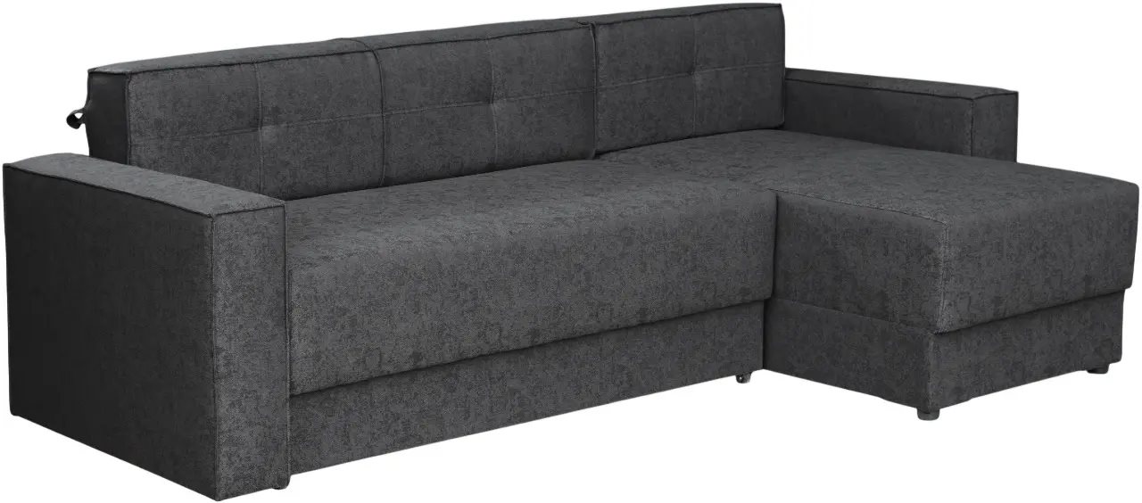 Диван угловой Modern Lotos Alaska 10 Total Eclipse, Dark Gray