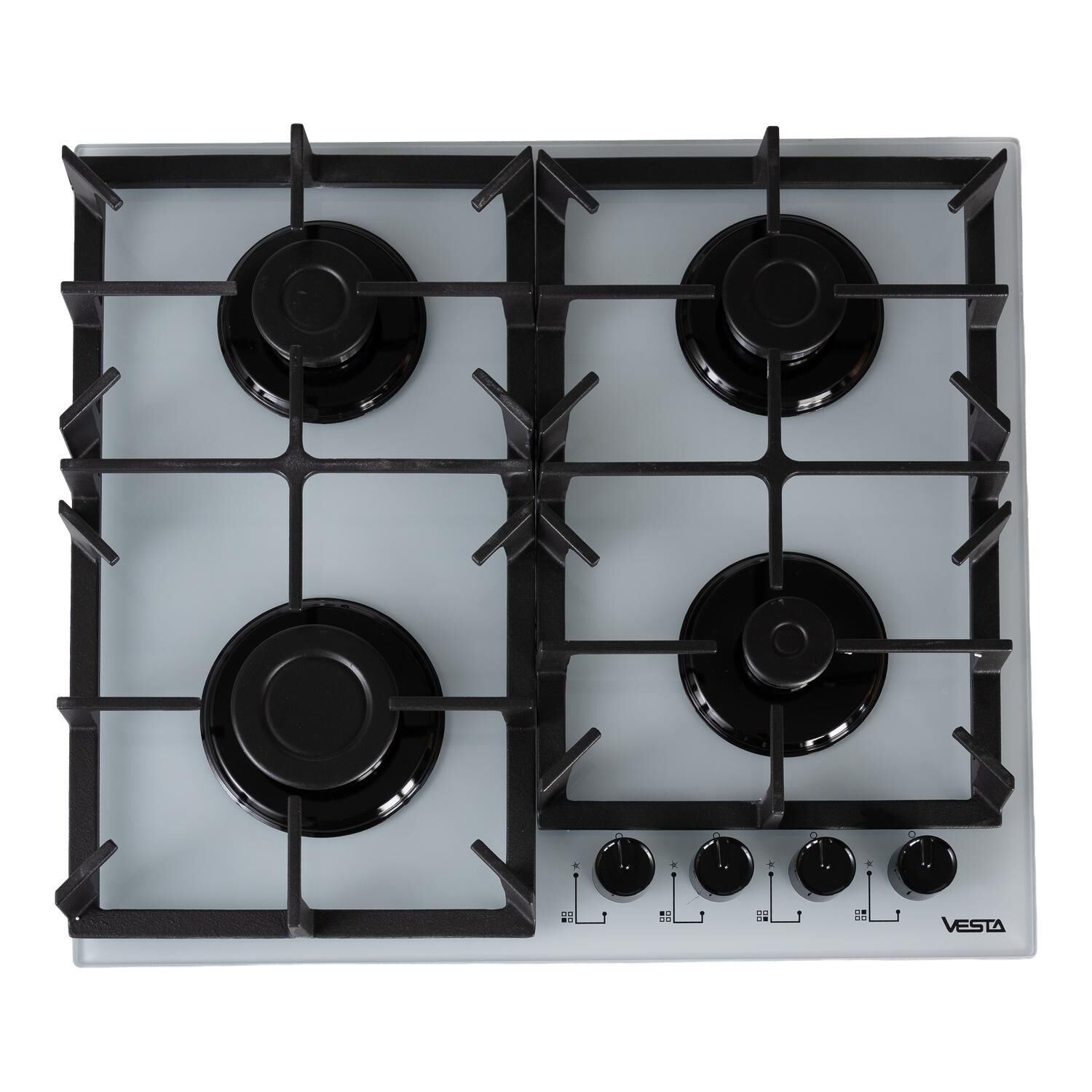 Plită Vesta BHF6060ICG/WH