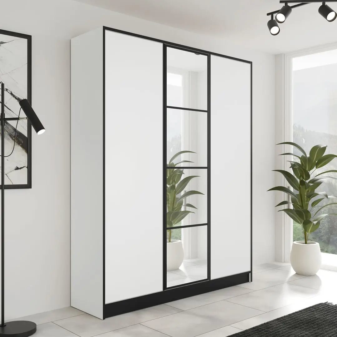 Шкаф Prime Furniture Eden 1 SZ3DE 156.4см White
