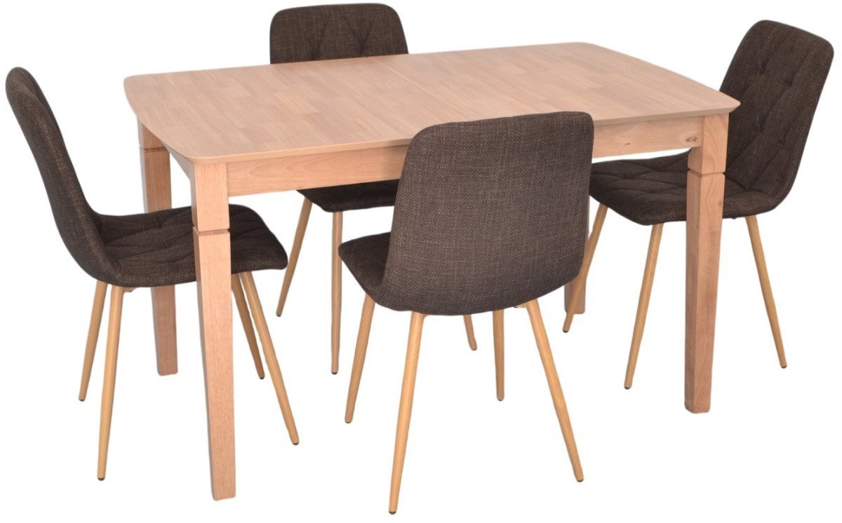 Комплект для кухни Evelin HV-27V Light Brown + 4 YTC 080Wo BJORN45 Dark brown