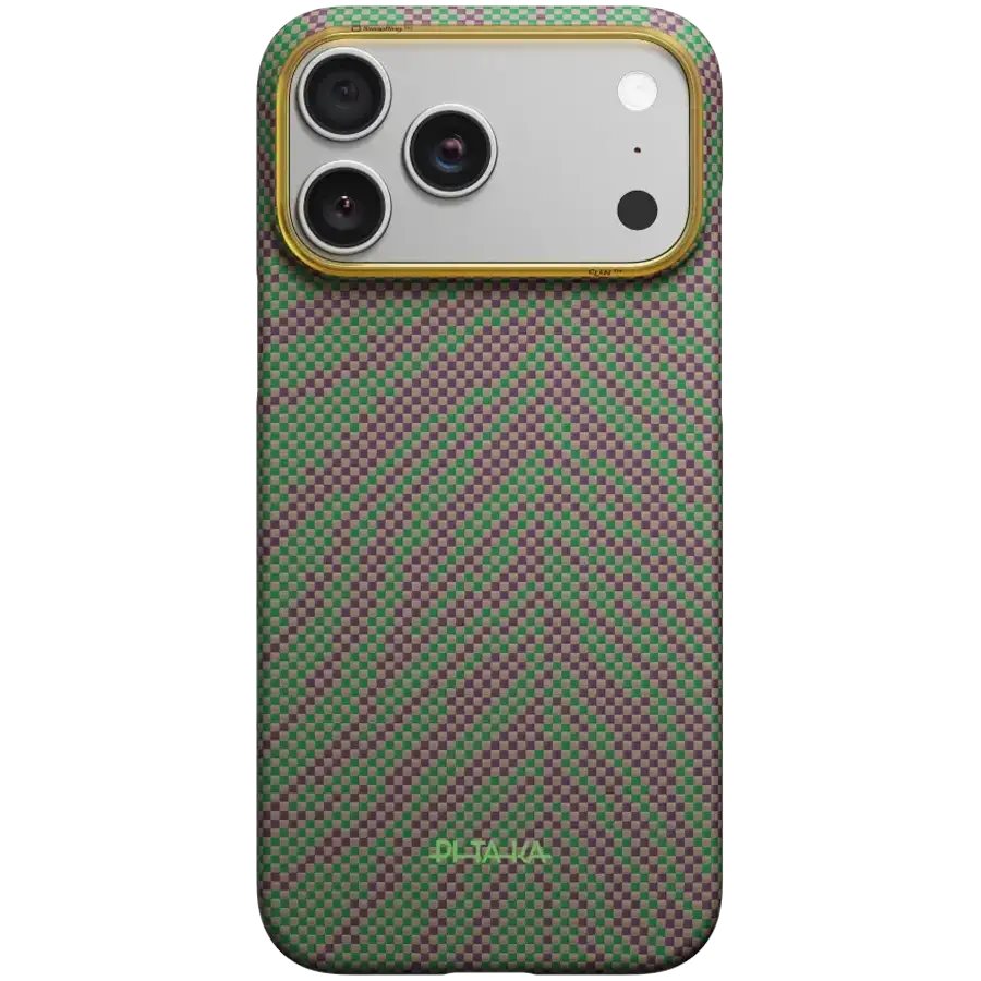 Husa PITAKA Breath of Veins iPhone 17 Pro Sprout Surge-02