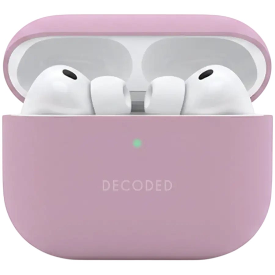 Husă DECODED silicon pentru AirPods Pro 3 Roz