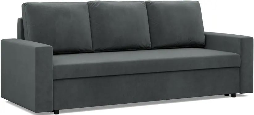 Canapea Magnifico Meble Neo Straight 3 Bonell Kronos 34, Dark Grey