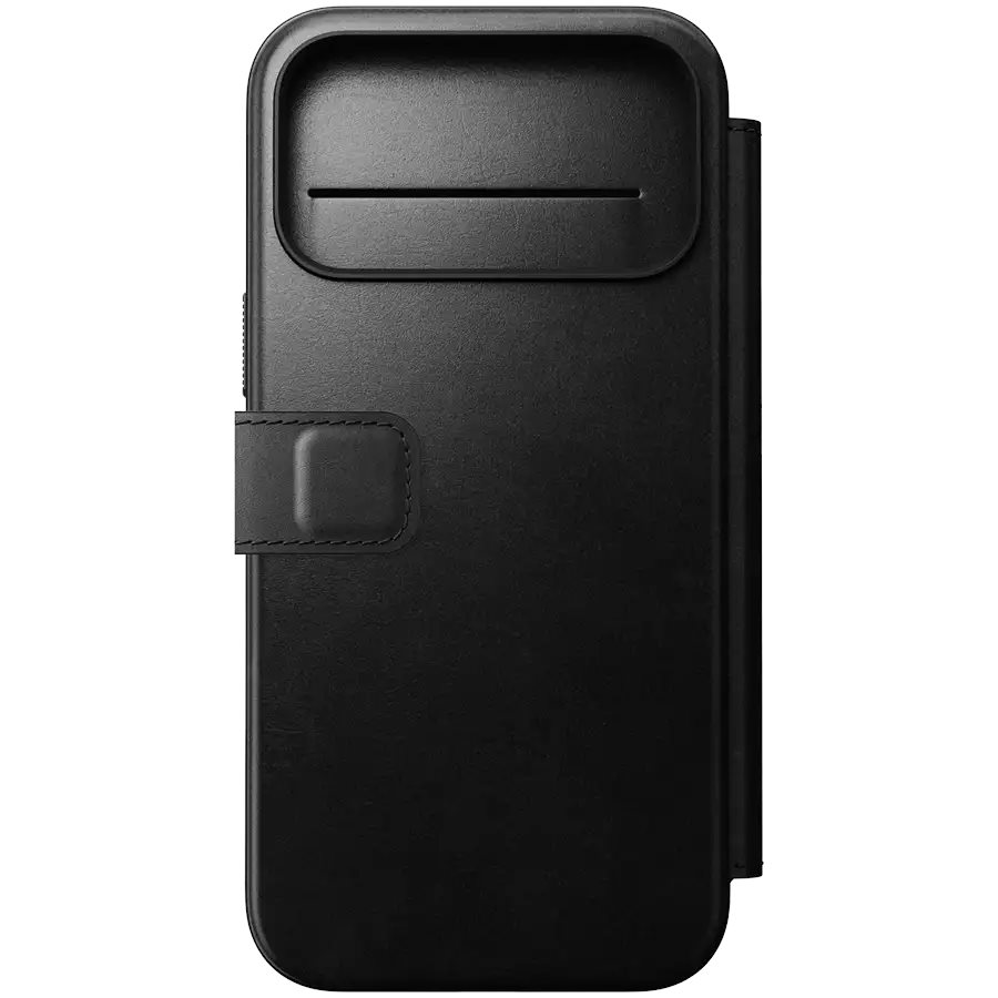 Чехол NOMAD Horween с MagSafe iPhone 17 Pro Max Чёрный