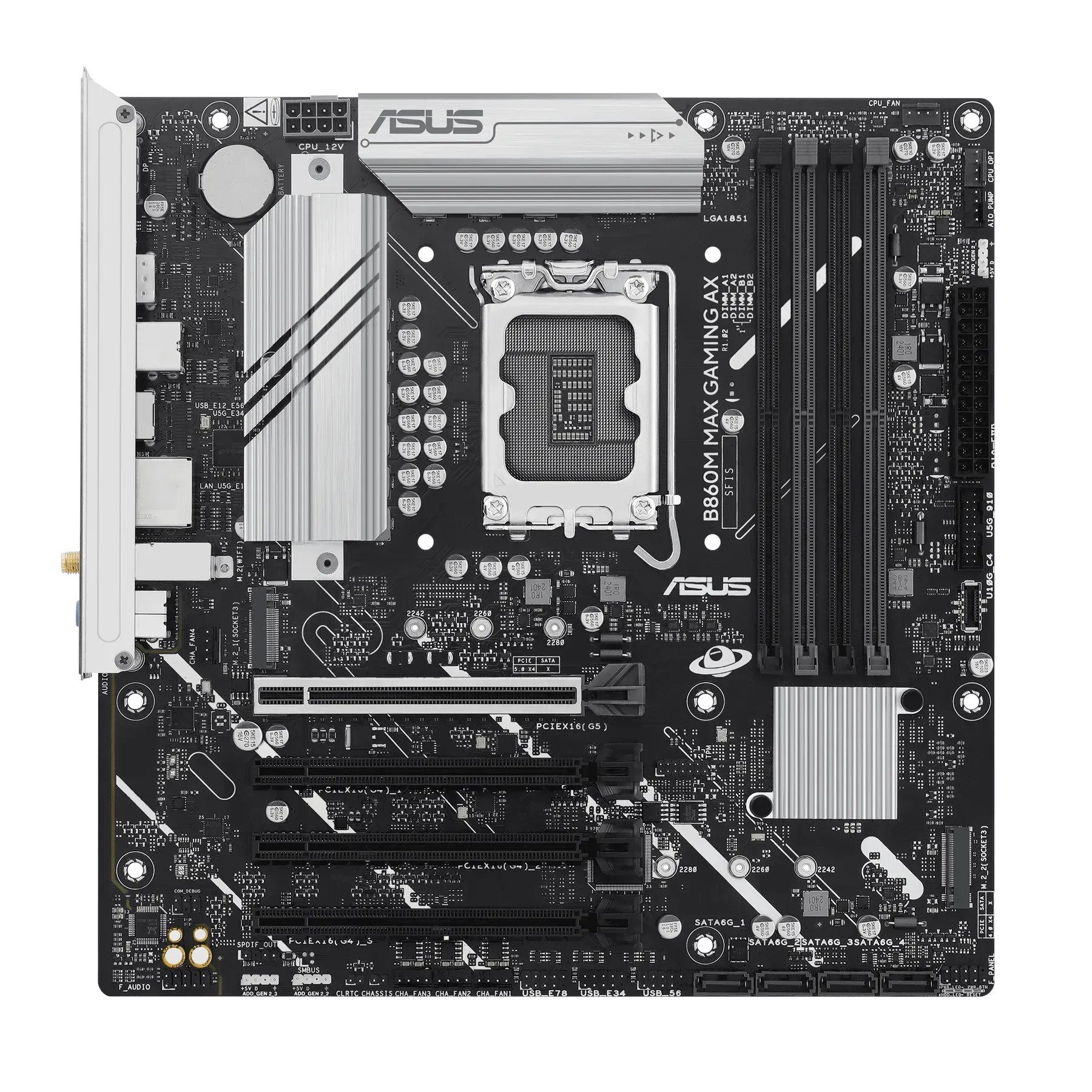 Материнская плата ASUS B860M MAX GAMING AX