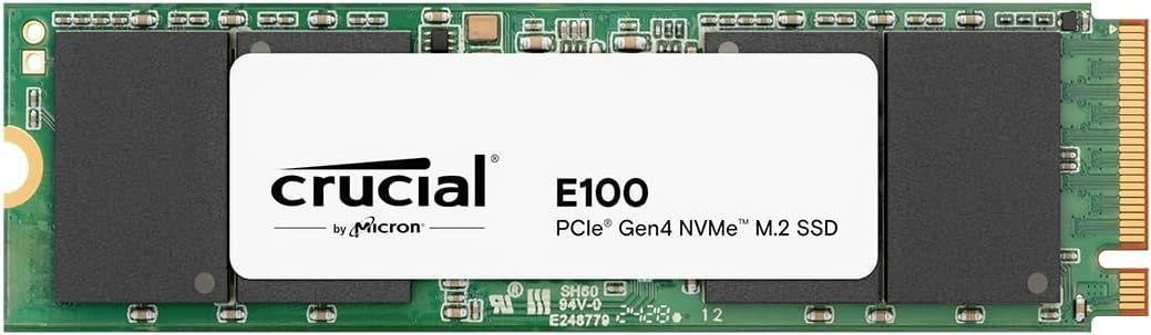 SSD Crucial E100 480GB M.2 NVMe PCIe 4.0