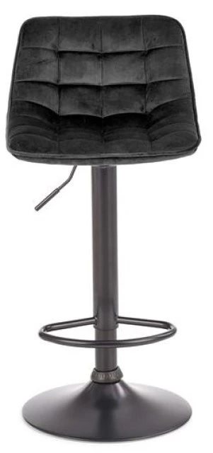 Scaun de bar HALMAR BISTRO Black