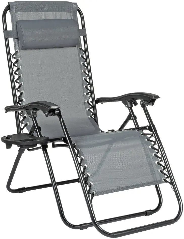 Șezlong Funfit Zero Gravity 4888 Gray