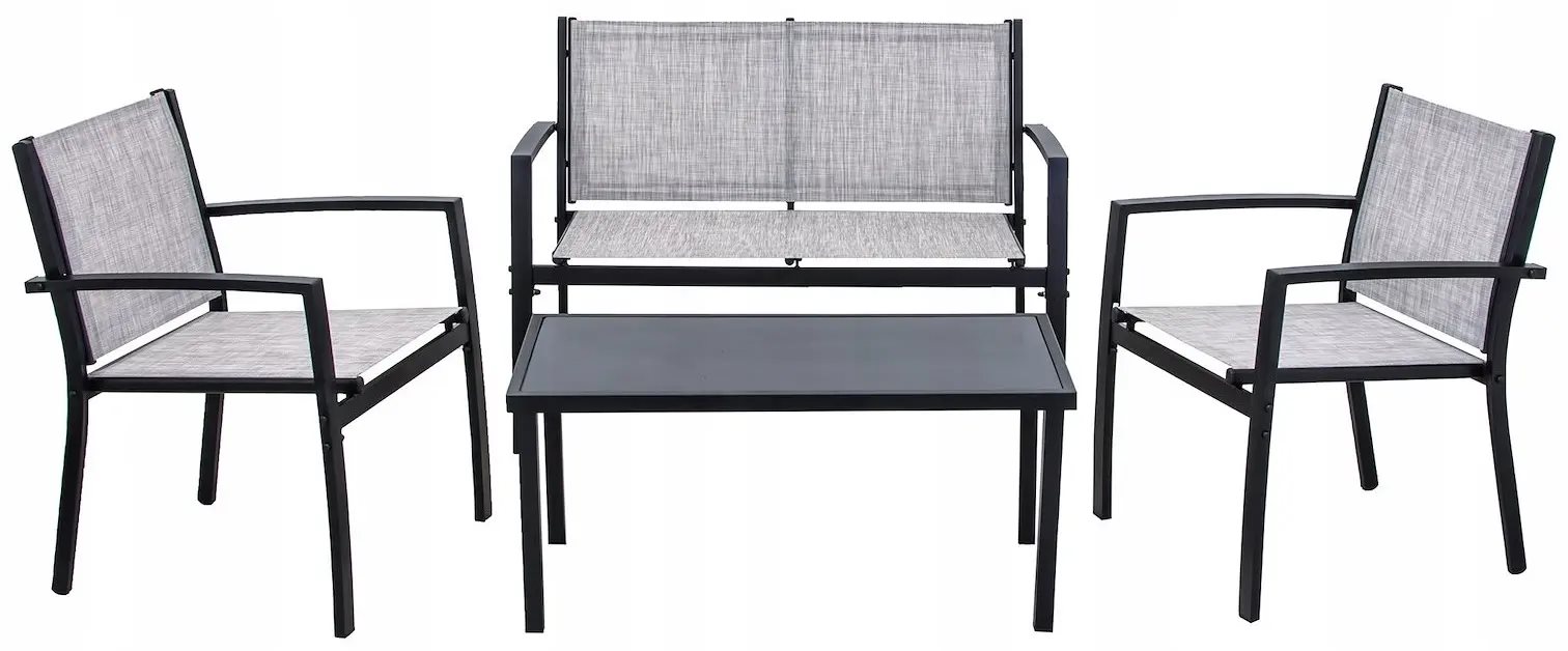Set mobilier de gradina Jumi OM-281875 Grey
