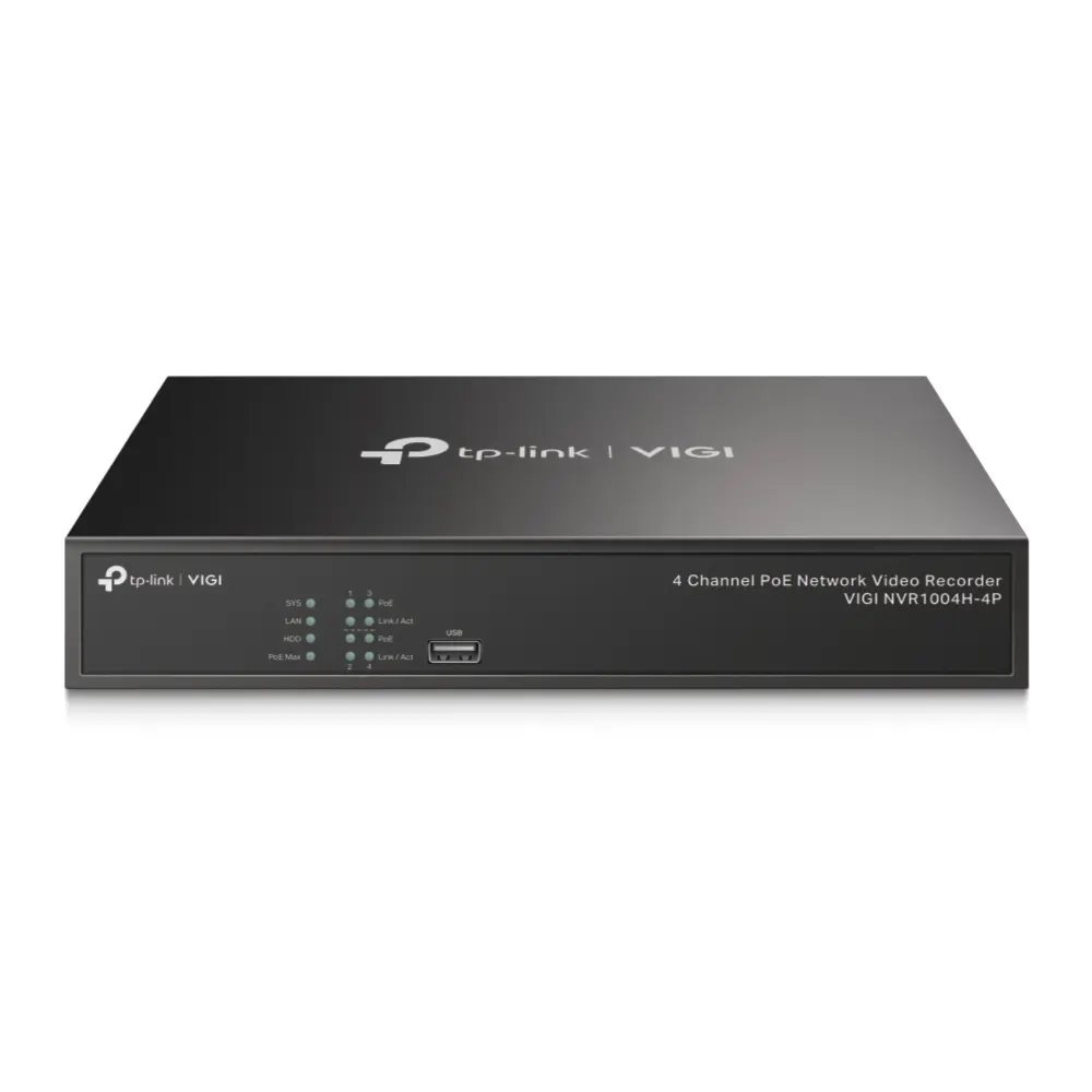 Înregistrator video TP-Link VIGI NVR1004H-4P