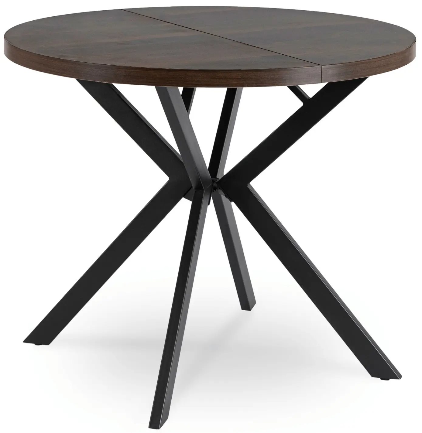 Стол раскладной Mebel Elite Lugo 90-190 (Walnut/Back)