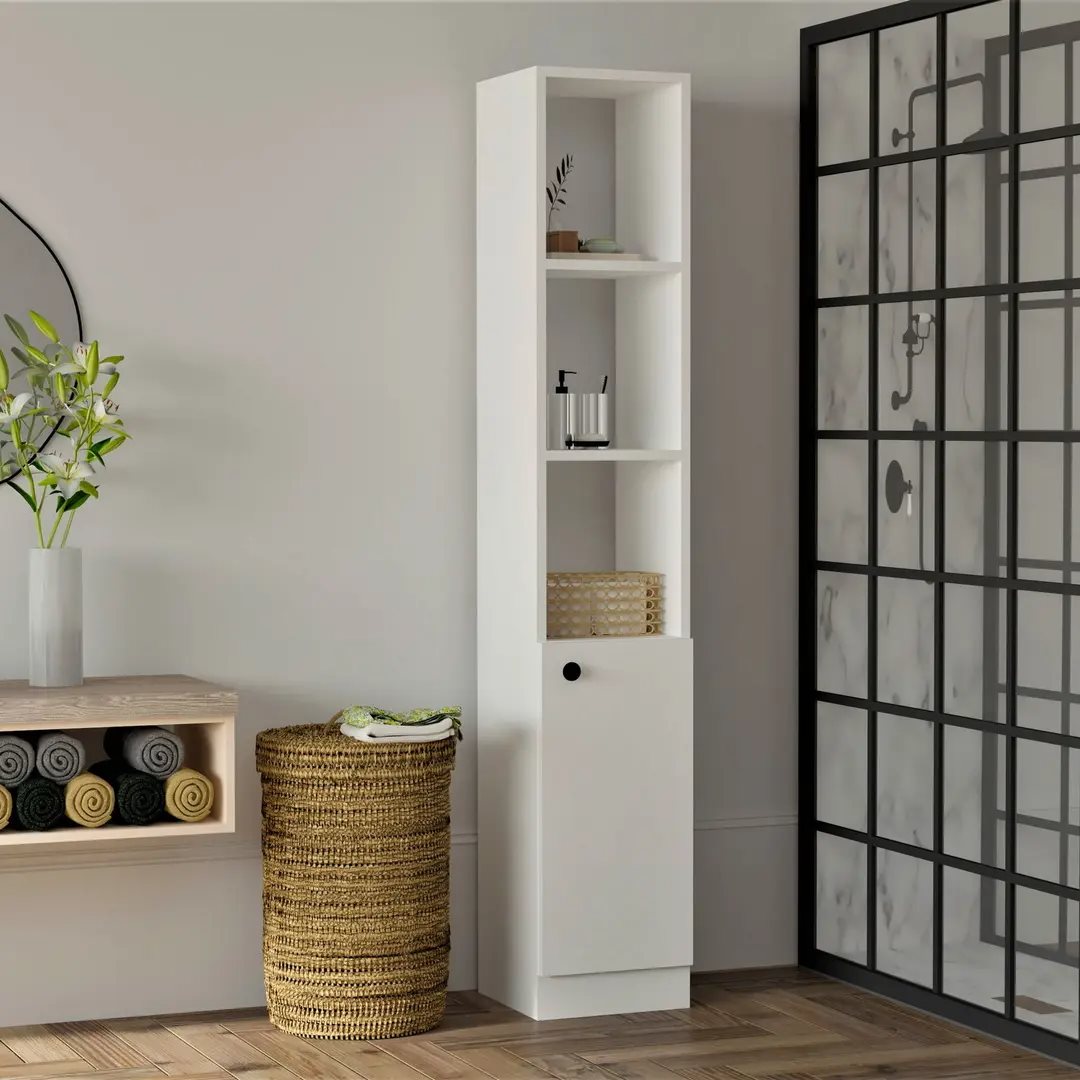 Стеллаж Mirage Meble Trend 30x170x30 (White)