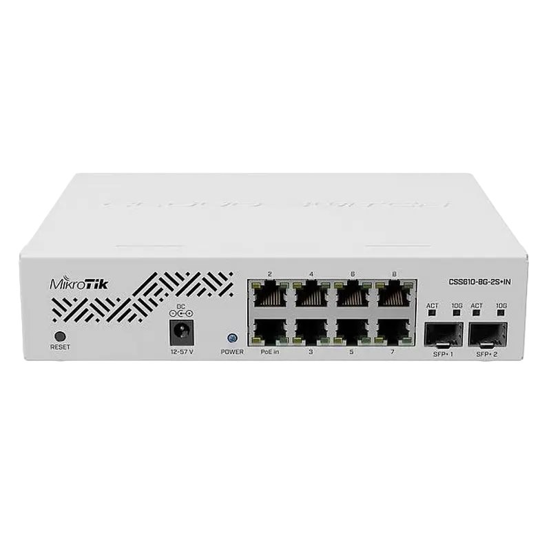 Comutator Mikrotik CSS610-8G-2S+IN