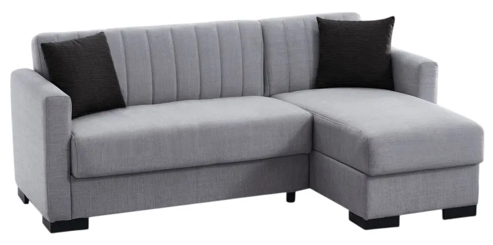 Canapea colț Fabulous Oskar 51-002, Gray Light