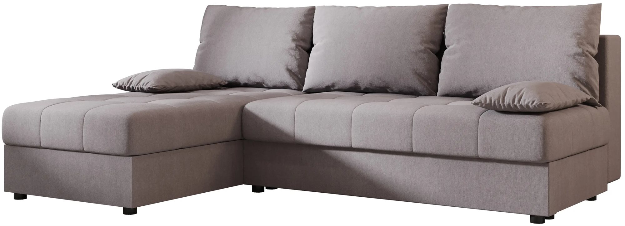 Canapea colț Space Meble Mos L Cosmic 160, Gray