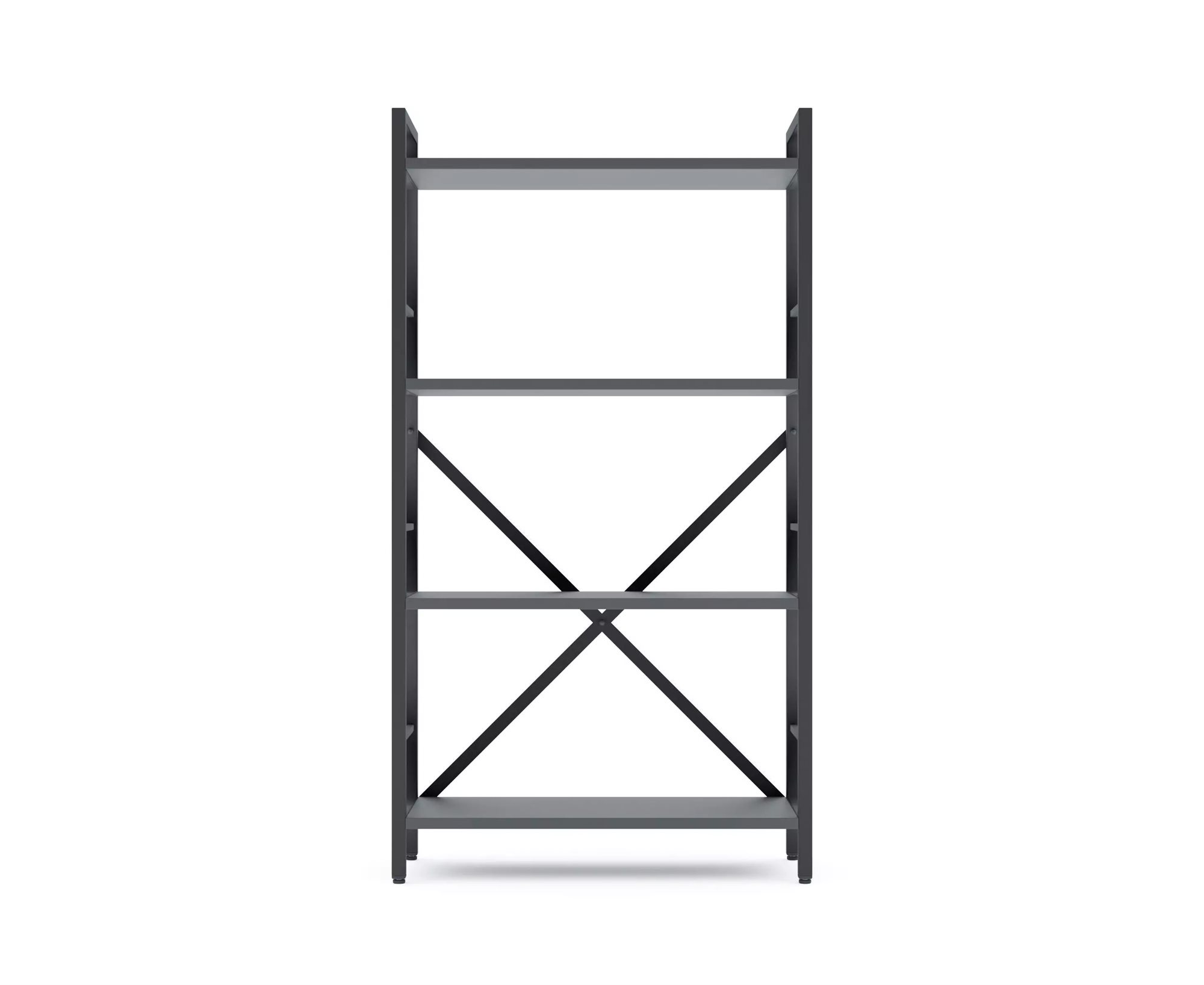 Стеллаж Nex Loft 1100x600x240mm Anthracite/ Anthracite