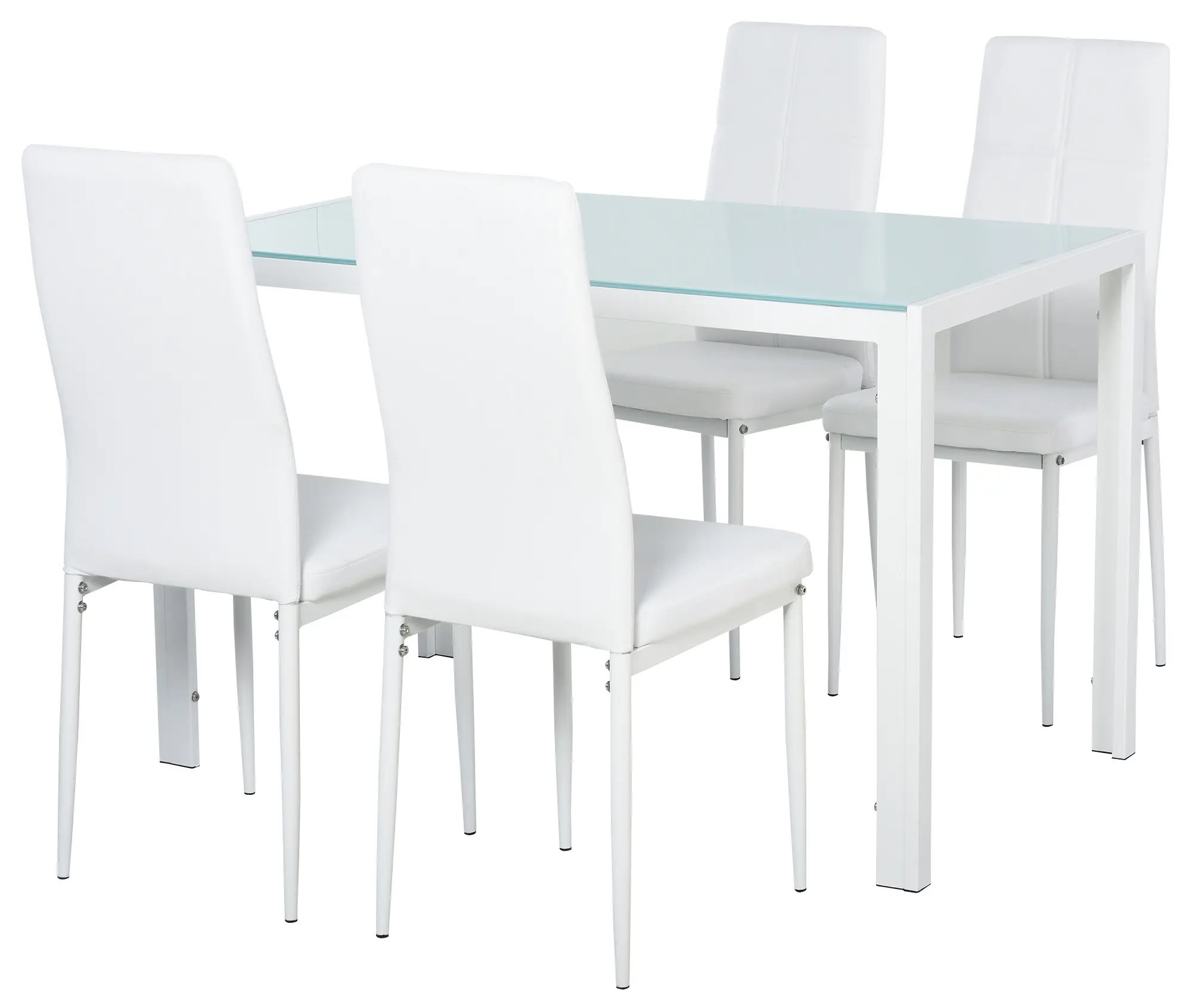 Set de mobilier pentru bucătărie Homcom 835-255WT, White