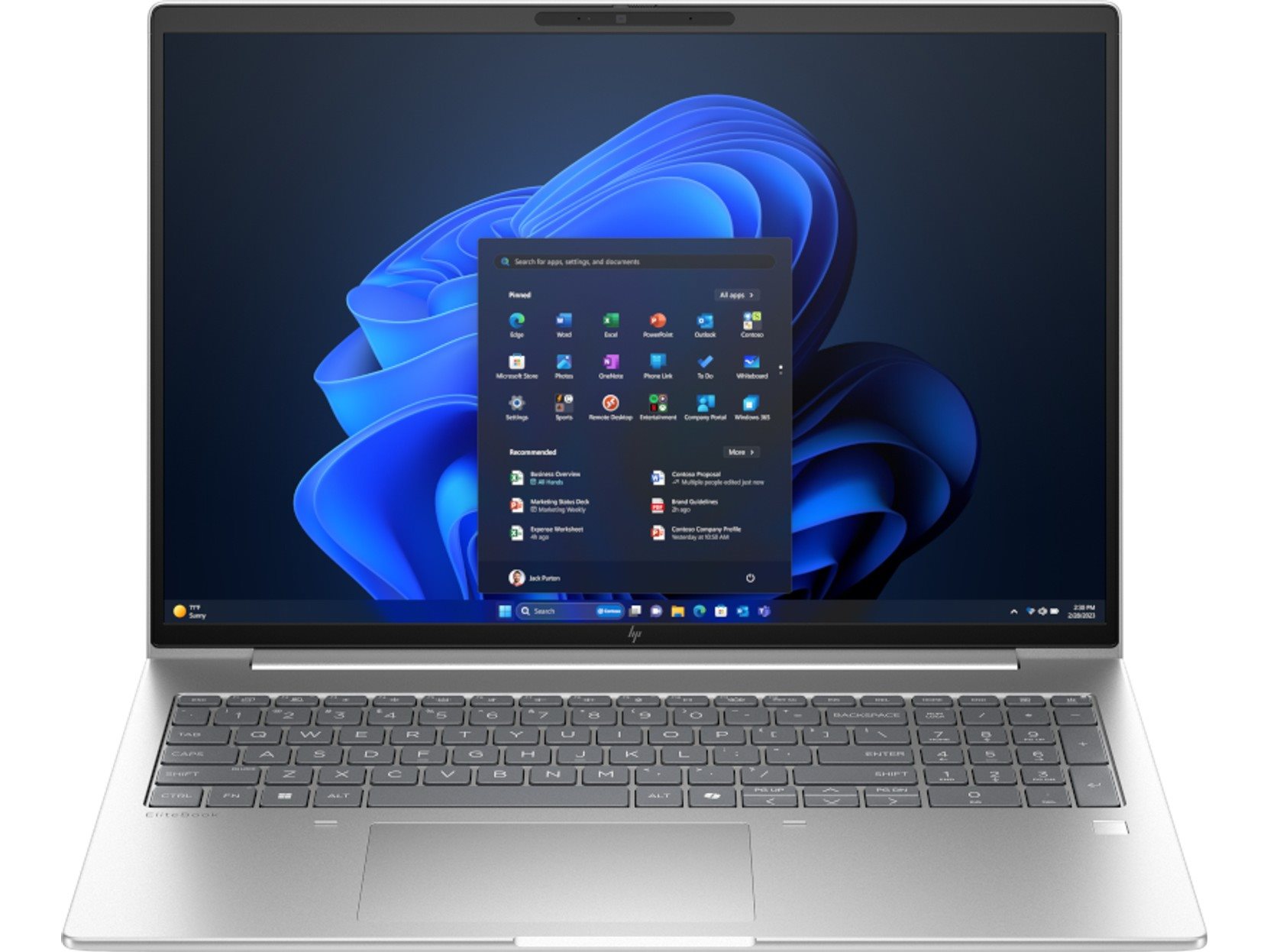 Laptop HP EliteBook 6 G1i 16 " (Intel Core Ultra 7 255U, 16GB, 512Gb, Win11Pro) Pike Silver