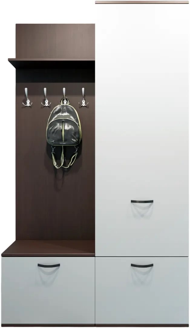 Прихожая Arta Mobilei Wenge 2.4.5 AM43, Wenge Magic/Stone Grey