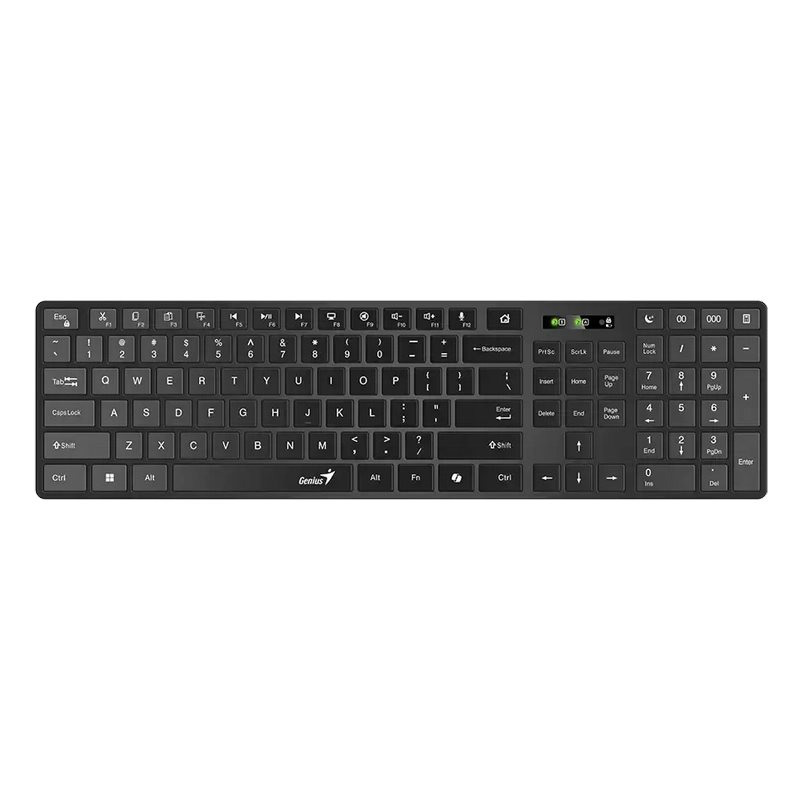 Tastatură Genius SlimStar 7250BT, EN/RU, Black