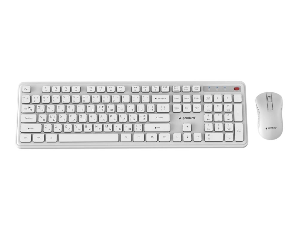 Комплект Gembird Slim Pro Business, White