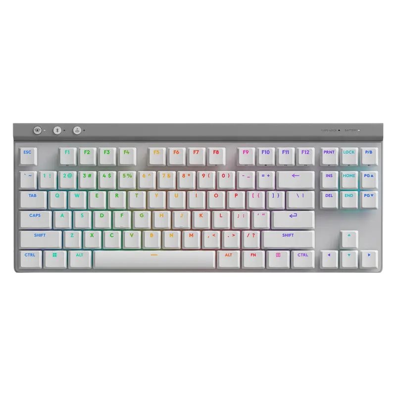 Клавиатура Logitech G515 TKL, EN, White