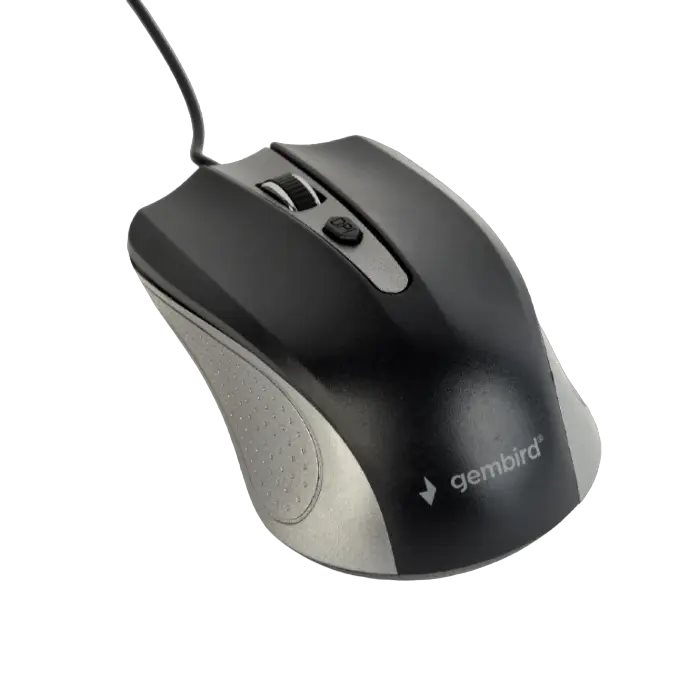 Мышь Gembird MUS-4B-01-GB, Black/Gray