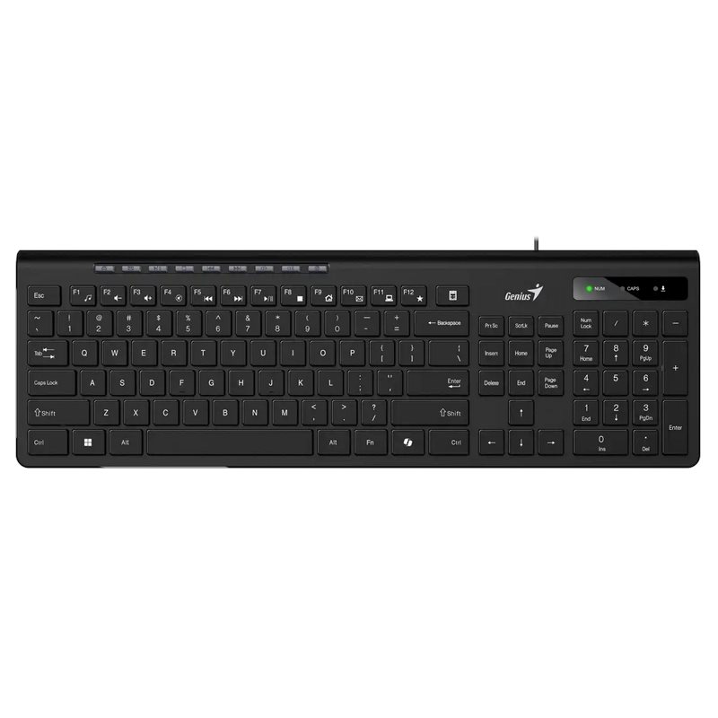 Tastatură Genius SlimStar 230 II, Black