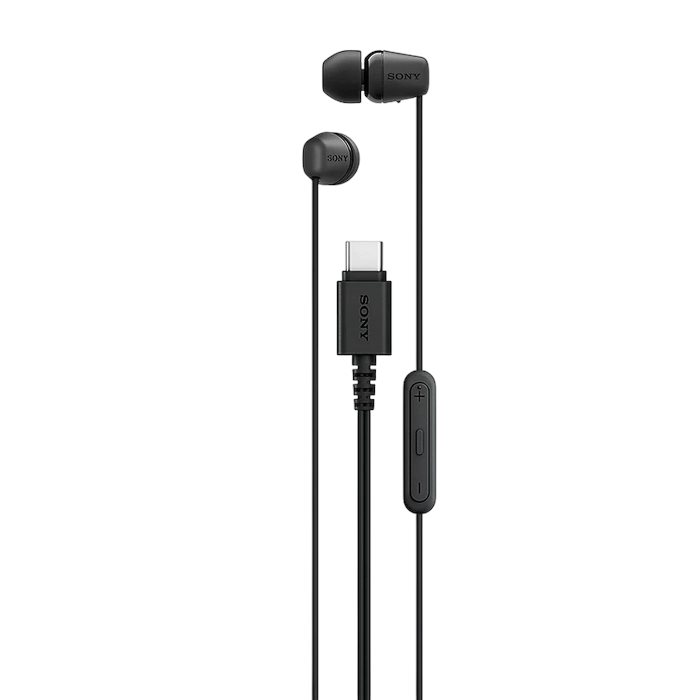 Căști SONY IER-EX15CB, USB-C, Black