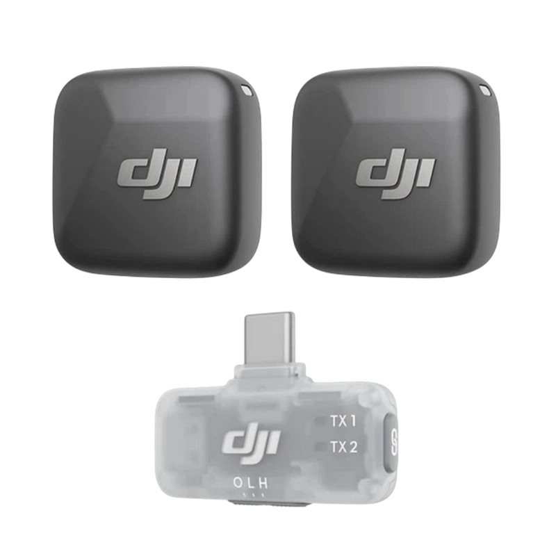 Микрофон DJI Mic Mini (2 TX + 1 Mobile RX), Black