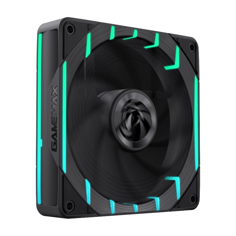 Ventilator GAMEMAX Tornado T12 ARGB, Black