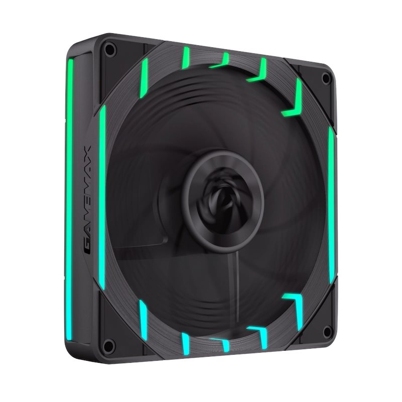 Ventilator Gamemax Tornado T12 ARGB-R, Black