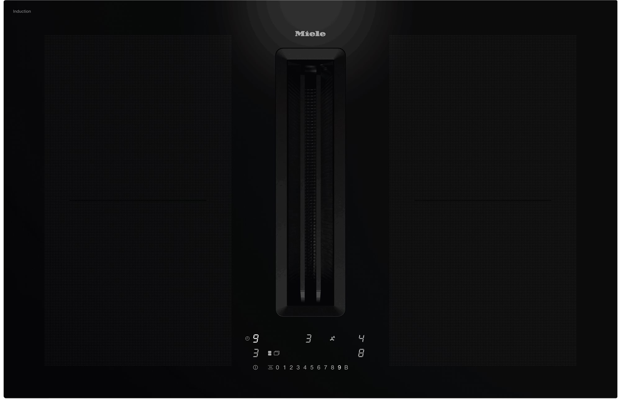 Plită cu inducție MIELE KMDA 7676-1 FL BlackPerfection