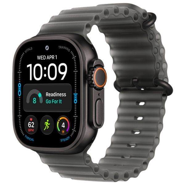 Умные часы Apple Watch Ultra 4 GPS + LTE 49mm MJAY4 Black Titanium Case Tran. Black Ocean Band