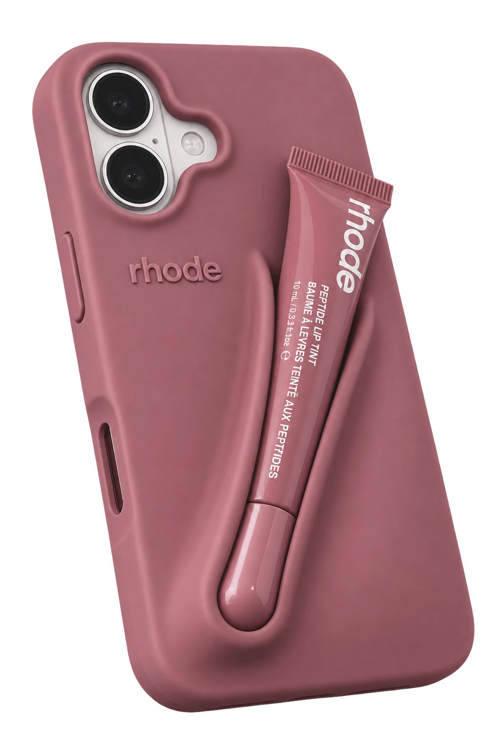 Чехол for iPhone 16 Rhode Lip Tint, Salty Tan