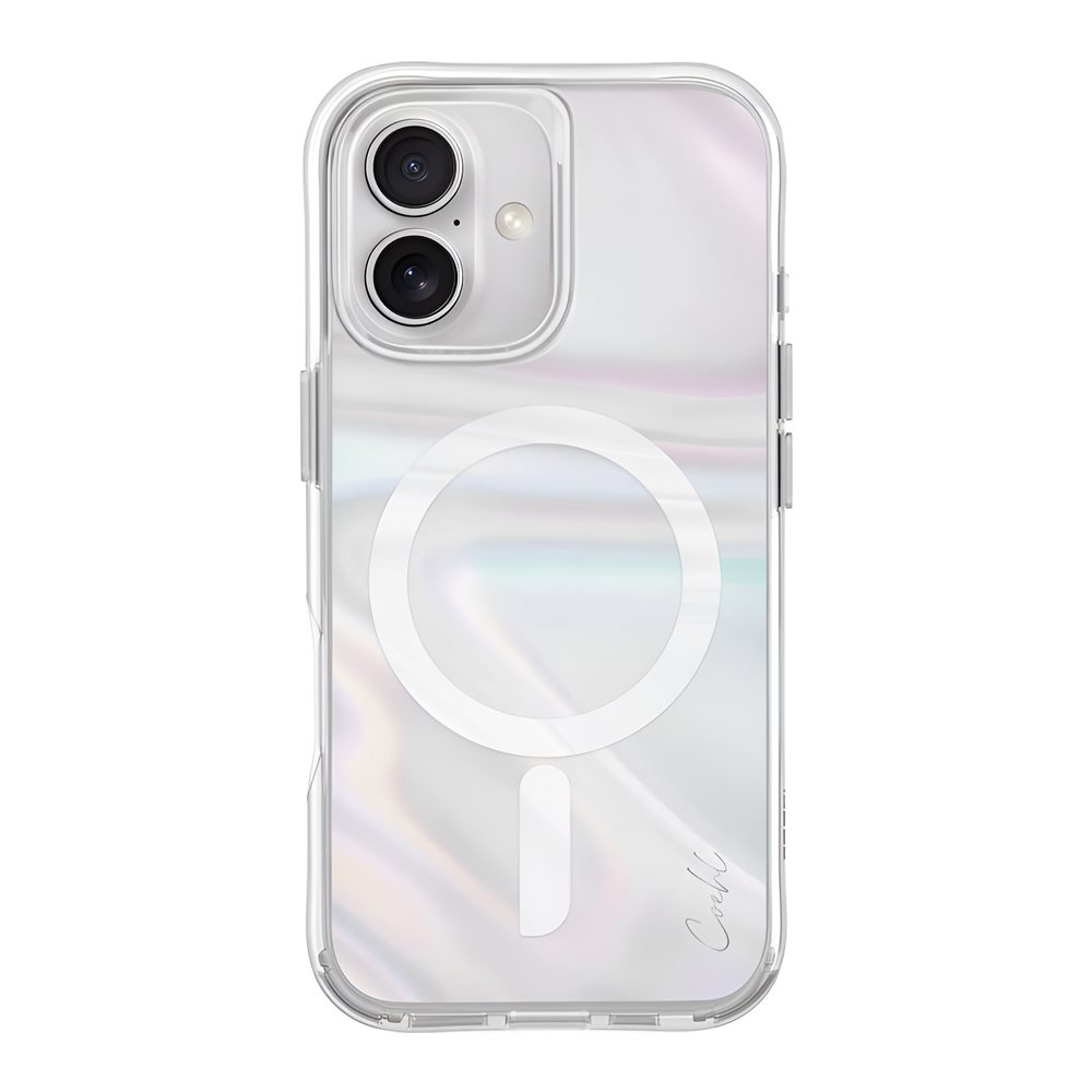 Husă Uniq Apple iPhone 16 Coehl with MagClick Charging Savon Bubble Prism