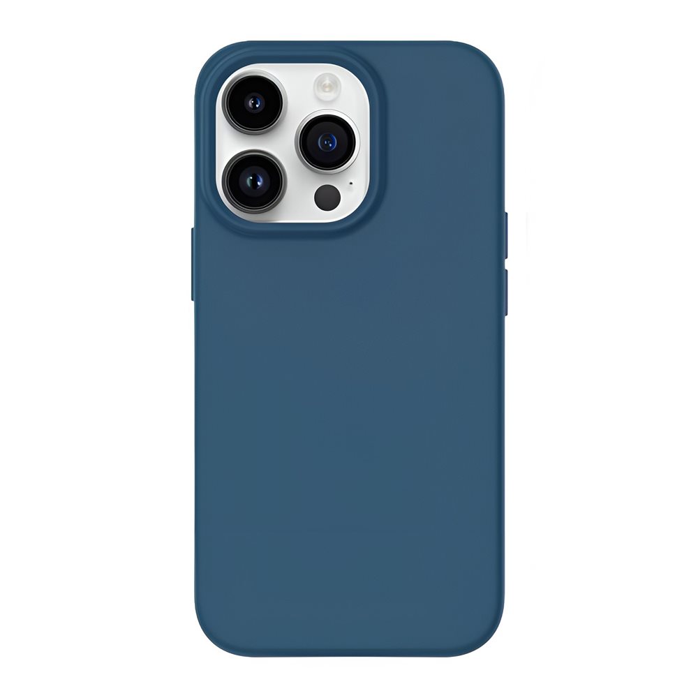 Husă Helmet iPhone 13 Pro Liquid Silicone Blue