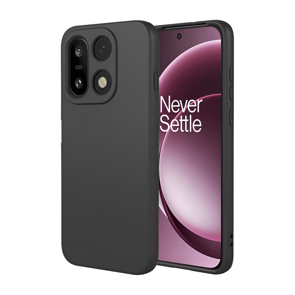 Husă WOO OnePlus 15 Liquid Silicone, Black