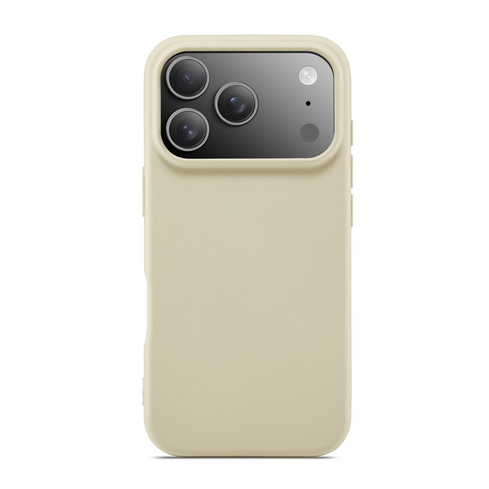 Чехол WOO iPhone 17 Pro Liquid Silicone, Beige