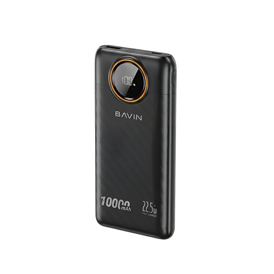 Внешний аккумулятор BAVIN Power Bank 10000mAh, 22.5W, Black