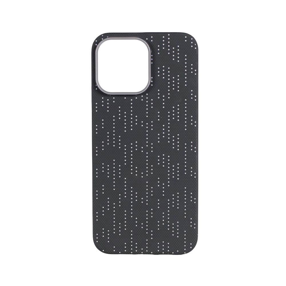 Husă VANTA iPhone 16 Plus Carbon Silkscreen Fleck MagSafe, Galaxy White