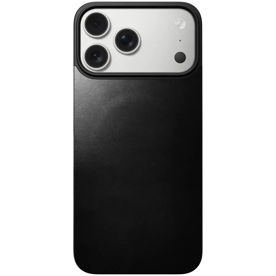 Чехол NOMAD Leather Horween iPhone 17 Pro Max Black