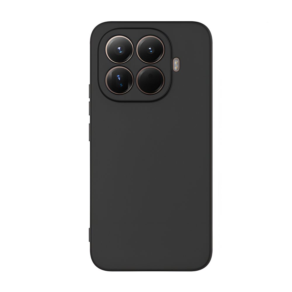 Husă WOO Xiaomi 17T Pro 5G Liquid Silicone, Black