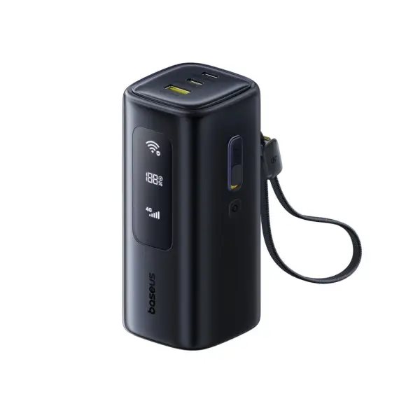 Внешний аккумулятор Baseus EnerGeek GX11 20000mAh, 67W, Black